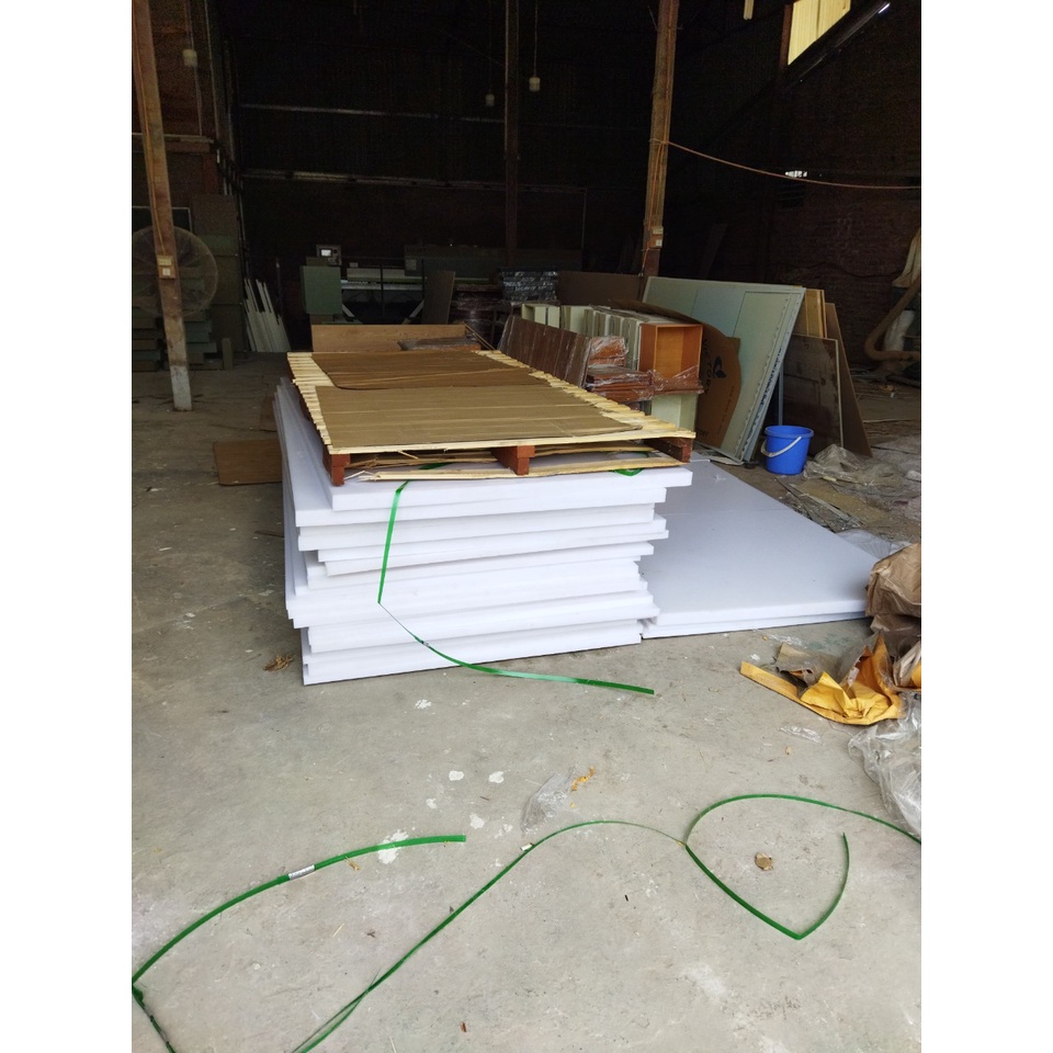 Thớt nhựa nhà hàng, thớt nhựa khổ lớn 50x100x3cm, dùng phi lê cá, bắm chặt xương, ko lên mùn, an toàn vệ sinh