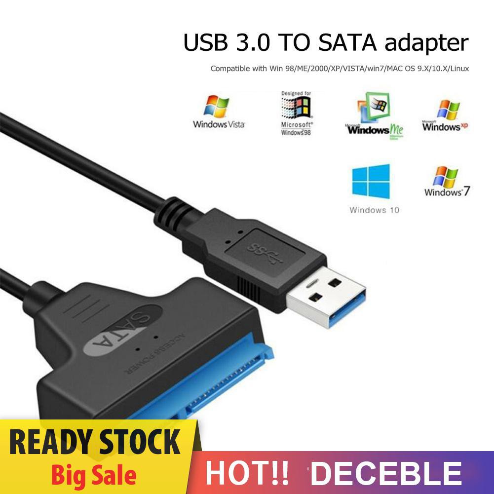 Cáp Chuyển Usb 3.0 Sang Sata Cho Ổ Cứng 2.5 Inch Ssd Hdd