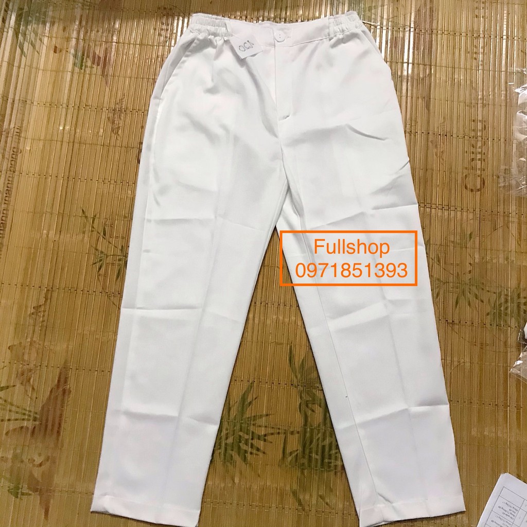 Quần blouse nam nữ kiểu quần âu khoá cao cấp - quần khoá blu nam nữ