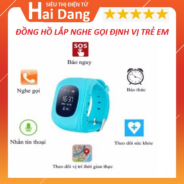 đồng Hồ Định Vị Trẻ Em GPS - Smart Watch Happy Kids