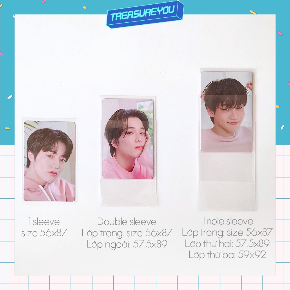 Sleeve Popcorn Hàn Quốc bảo vệ card loại dày