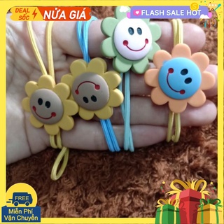 Dây cột tóc hoa hướng dương đáng iu nhiều màu