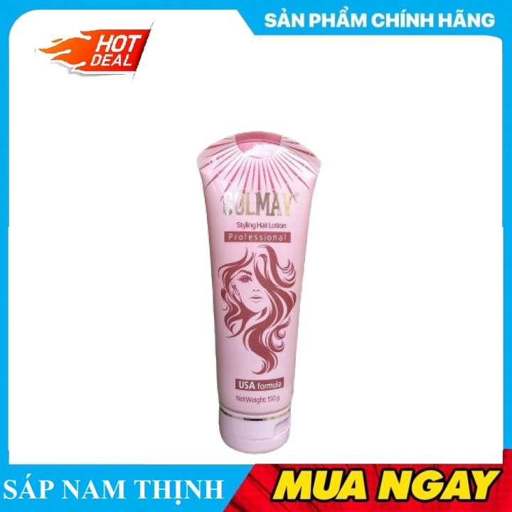 Hàng Chính Hãng - Combo 2 Tuýp Kem Dưỡng Tóc Tạo Nếp Colmav Styling Hair Lotion