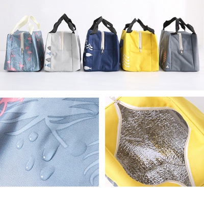 [HÀNG CÓ SẴN] Túi Xách Quai Đựng Đồ Ăn Trưa - Túi Giữ Nhiệt Đựng Hộp Cơm Văn Phòng Décor