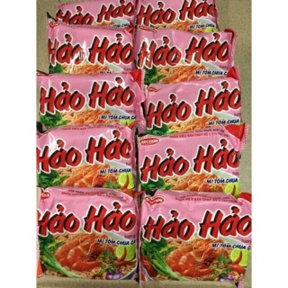 Combo 10 gói mì hảo hảo tôm chua cay
