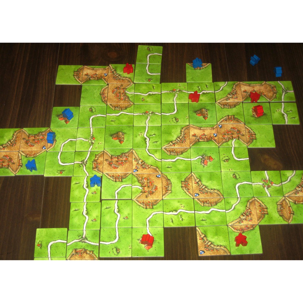 TRÒ CHƠI BOARDGAME CARCASSONNE- TRÒ CHƠI BOARD GAME VÙNG ĐẤT CỦA HIỆP SỸ