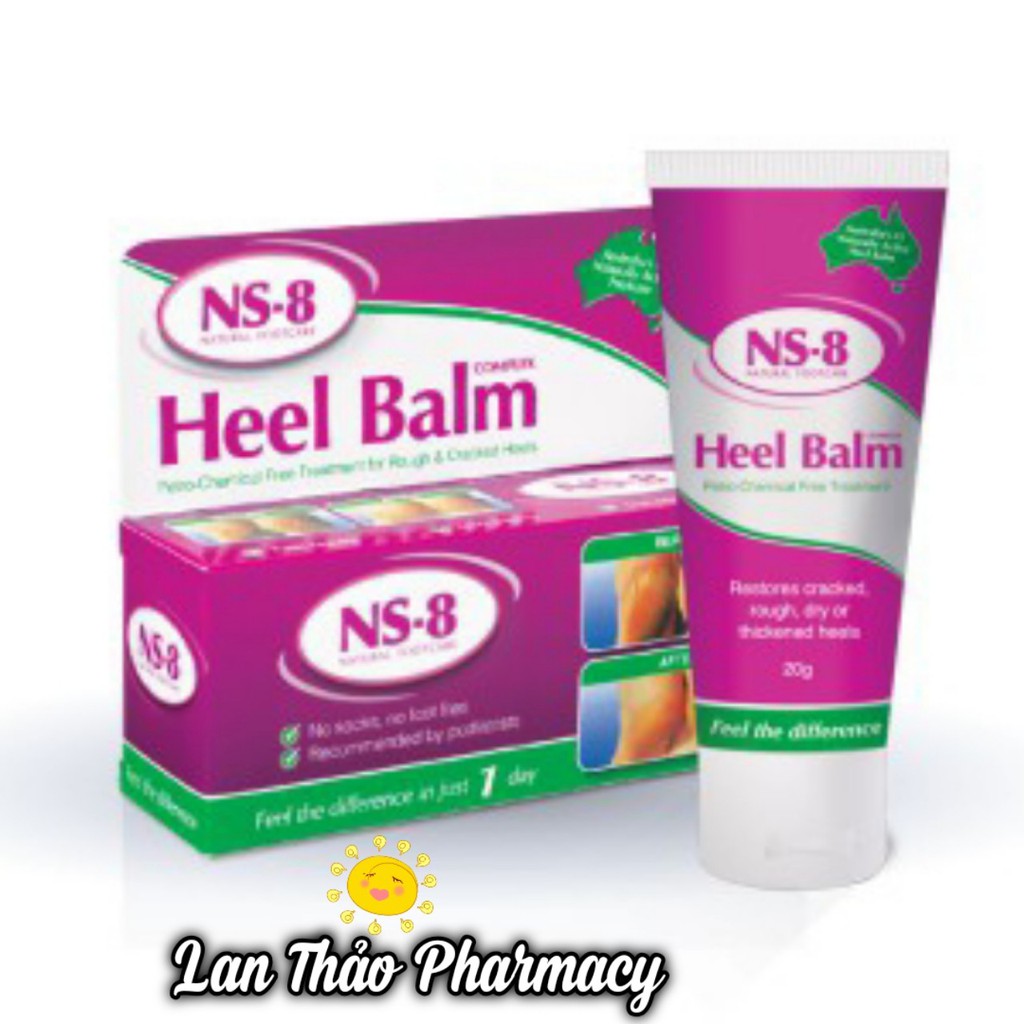 KEM DƯỠNG DA CHÂN HỖ TRỢ GIẢM NỨT GÓT CHÂN N S 8