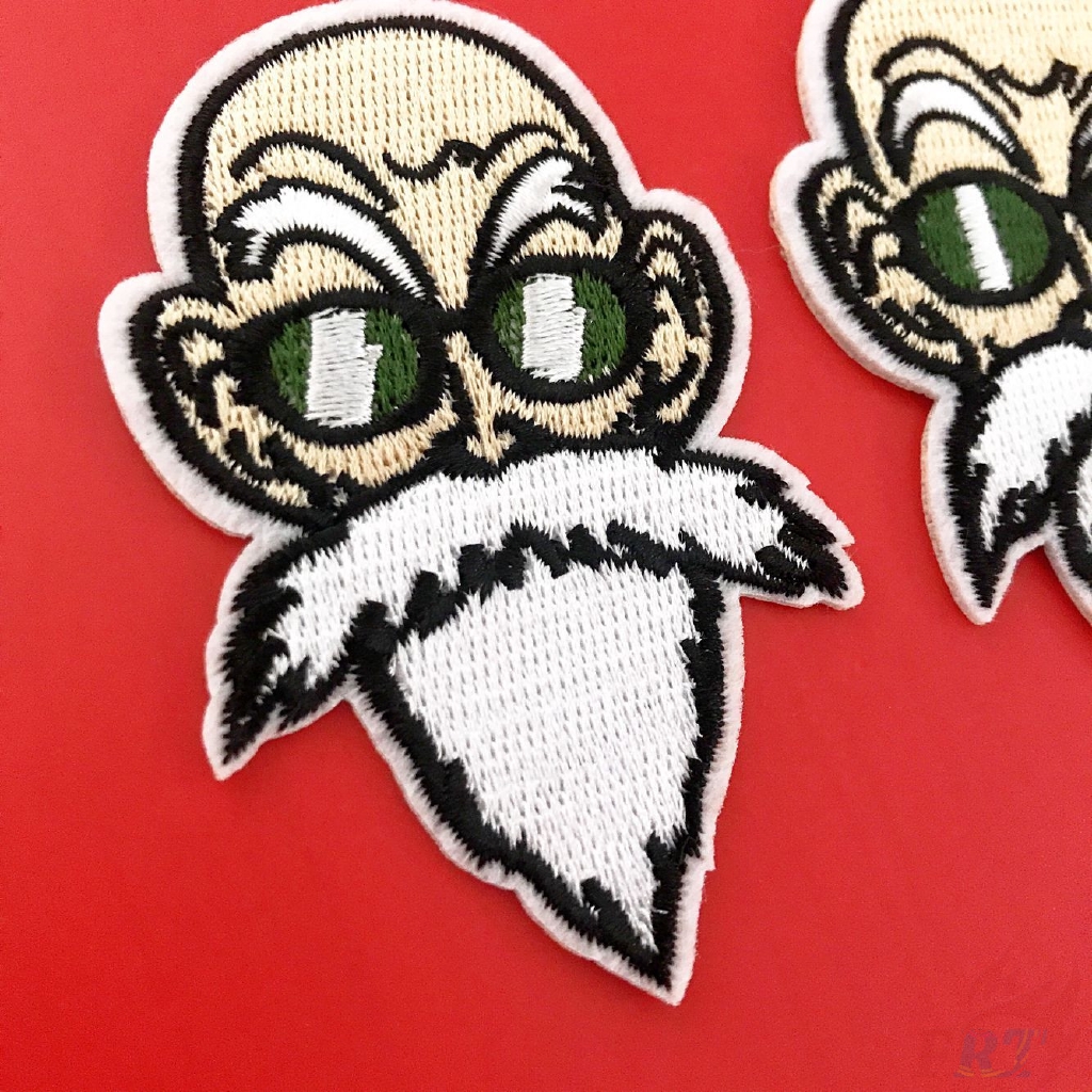 ☸ Anime：DRAGON BALL S-5 Patch ☸ 1Pc Master Roshi Diy Sew on Iron on Patch