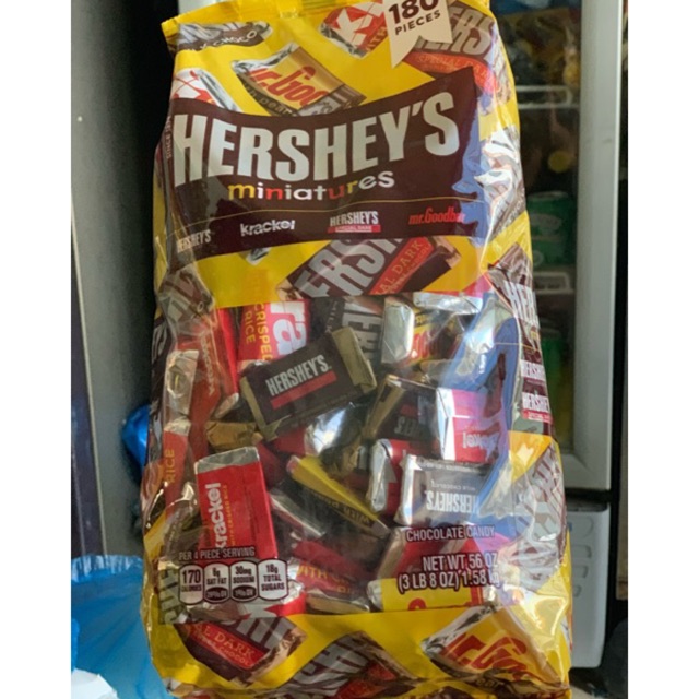 (Date 2022) Socola tổng hợp HERSHEY’S của Mỹ (1.58Kg)