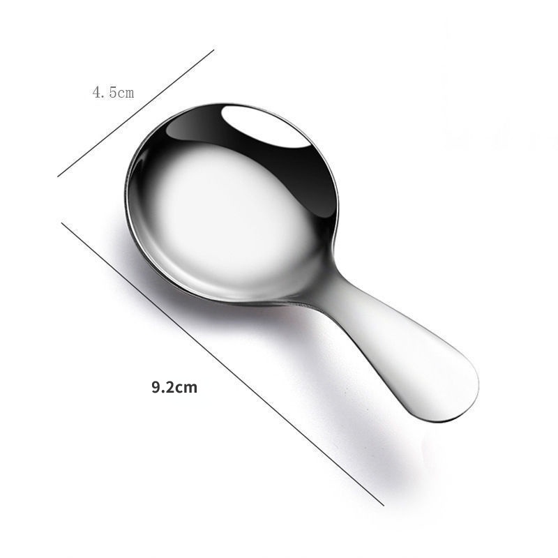Muỗng Cà Phê Cán Ngắn Bằng Thép Không Gỉ