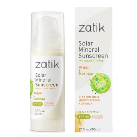Kem chống nắng hữu cơ organic An Toàn cho Mẹ Bầu, Mẹ Cho Con Bú Zatik 50ml