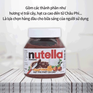 Hạt Phỉ Phết Ca Cao Nutella Hũ 200G
