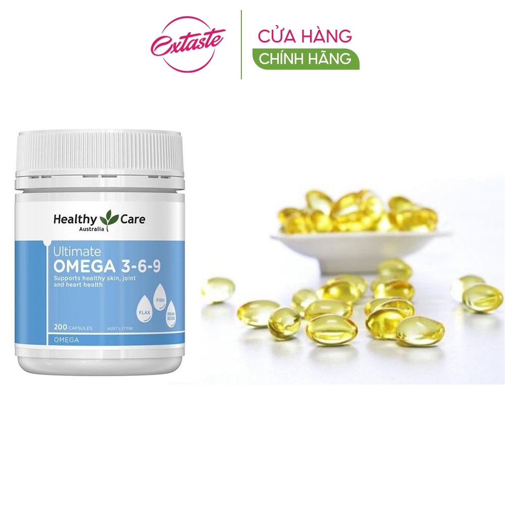 Dầu cá tự nhiên Healthy Care Fish Oil 1000mg Omega 3 sáng mắt 400 viên