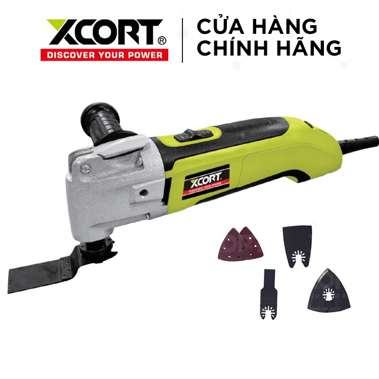 Máy cắt rung-Máy cắt góc rung đa năng 300W XCORT Tặng kèm lưỡi