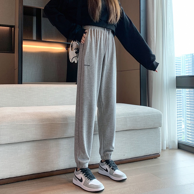 NRVP Quần Thể Thao Nữ Ống Rộng Thời Trang Hàn Quốc