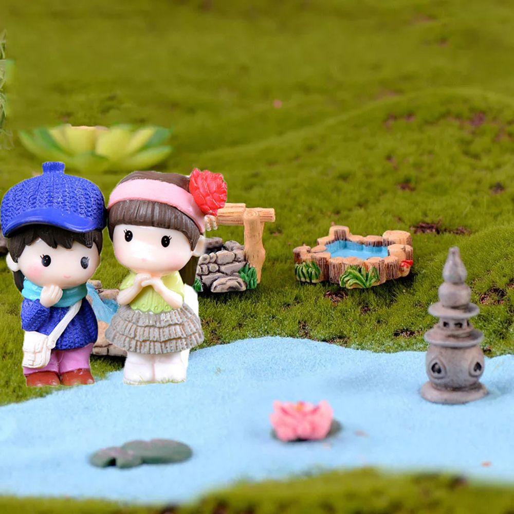 Đồ trang trí Tượng Điêu Khắc Mini Dễ Thương Dùng Trang Trí Nhà Búp Bê