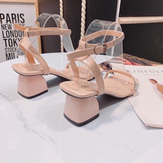 (Ảnh Thật ) SANDAL NỮ GÓT CAO 5P