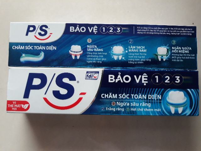 Kem đánh răng P/S bảo vệ 1.2.3 Tinh Hoa Thiên Nhiên