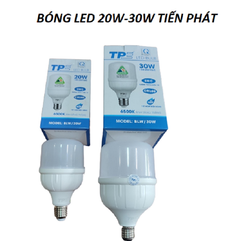 Bóng đèn led trụ 20W 30W Tiến Phát