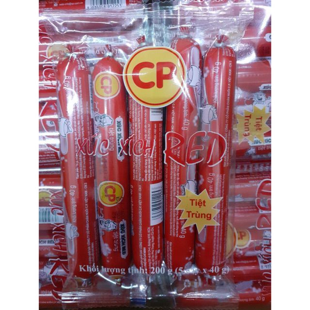 Combo 3 bịch xúc xích CP