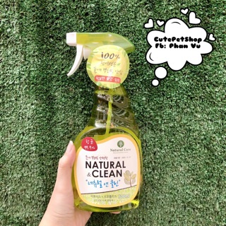 XỊT KHỬ MÙI NATURAL & CLEAN HƯƠNG KHUYNH DIỆP