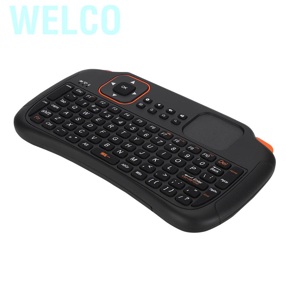 Bàn Phím Welco 2.4ghz Không Dây Tích Hợp Cảm Ứng Cho Windows Pc 83-key Android Tv Pt