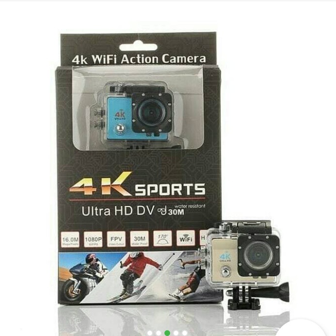 Camera Hành Động Thể Thao Wifi GO PRO 1080P Full HD 4K Ultra HD DV (Wifi/16MP) 30M Chống Nước | BigBuy360 - bigbuy360.vn