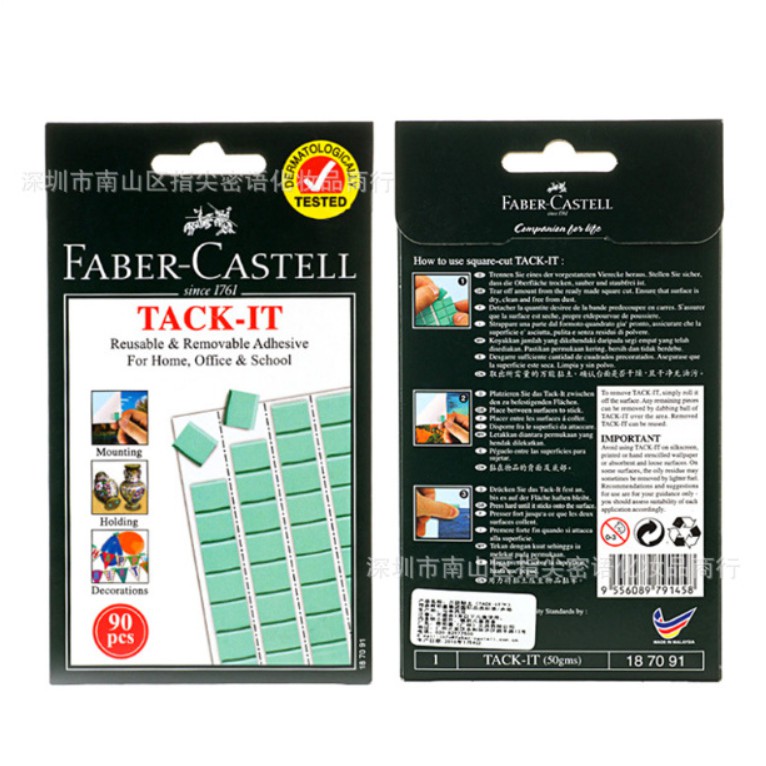 blu tack-Đất sét dính-miếng dính đa năng-Tack it FaBer CasTELL