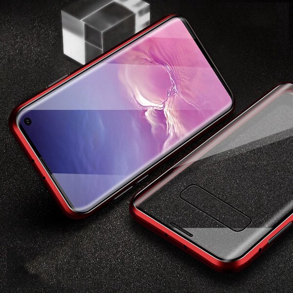 Ốp kính cường lực hai mặt kim từ tính Topewon cho Samsung Galaxy A10 A20 A30 A50 A70 A51 A71 A72 A10S A20S M60 M30s A02S