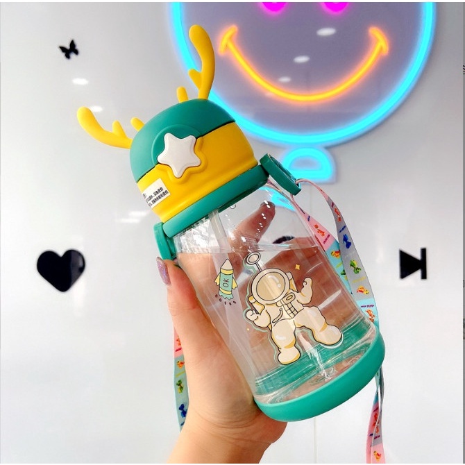 Bình nước 600ml hình tuần lộc đáng yêu BAG U BNTUANLOC65