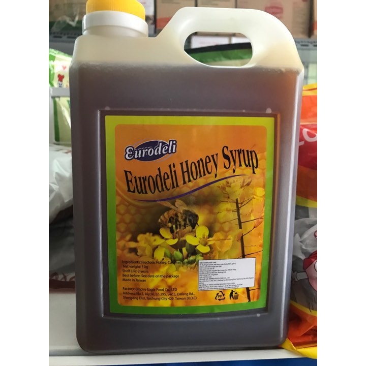 🐖 Honey Syrup EURODELI (Siro mật ong) 3Kg - SP000449