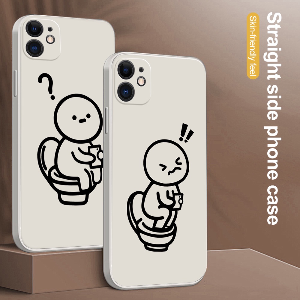 Ốp Điện Thoại Silicon Họa Tiết Biểu Tượng Cảm Xúc Dễ Thương Cho Xiaomi Redmi 4A 4X 5A 5Plus Note 5 6 6A 7 Note 7Pro 8Pro 8A 9A 9Pro HP