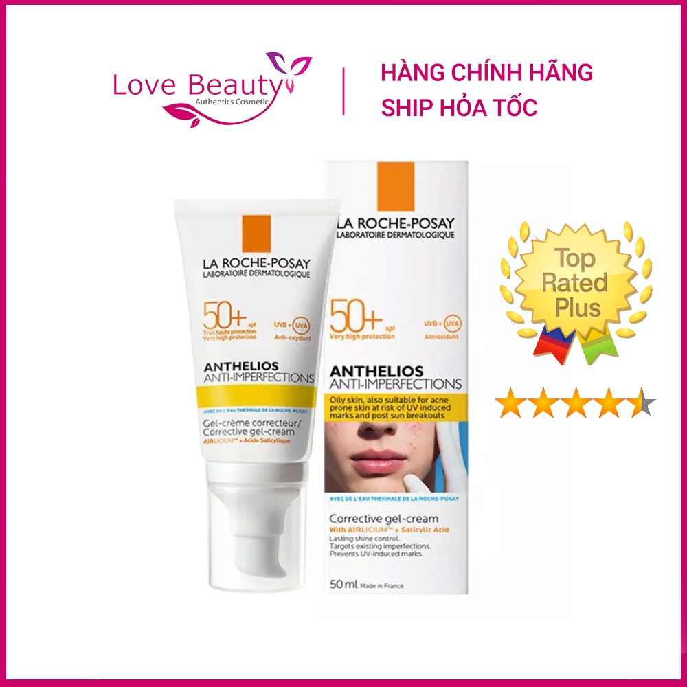 Kem Chống Nắng Dành Cho Da Dầu, Dễ Nổi Mụn La Roche-Posay Anthelios Anti-Imperfection