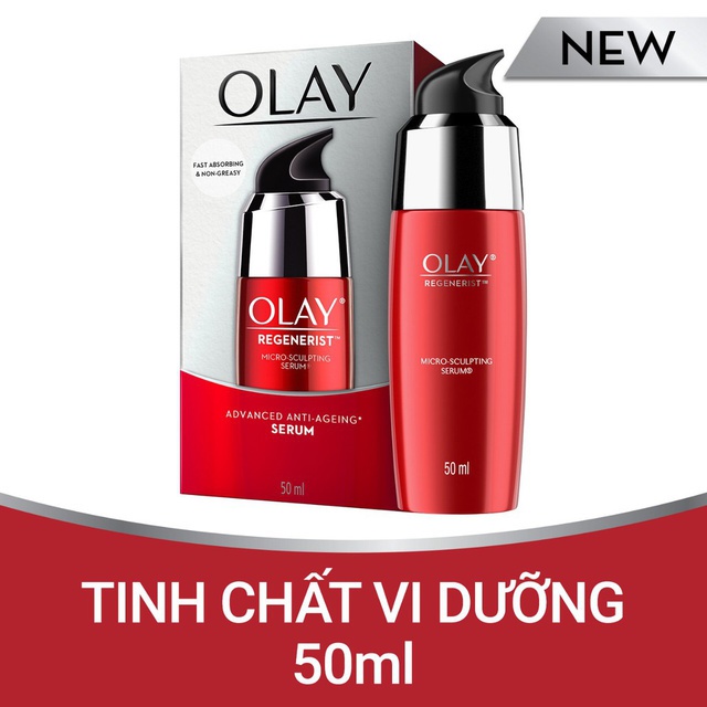 Serum Ordinary Dưỡng Da Chống Lão Hoá Olay Regenerist Micro Sculpting Serum 50ml - Serum Olay đỏ [Hàng Mỹ] | BigBuy360 - bigbuy360.vn