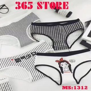 100% cotton underwear QUẦN LÓT NỮ dễ thương CUTE 1312