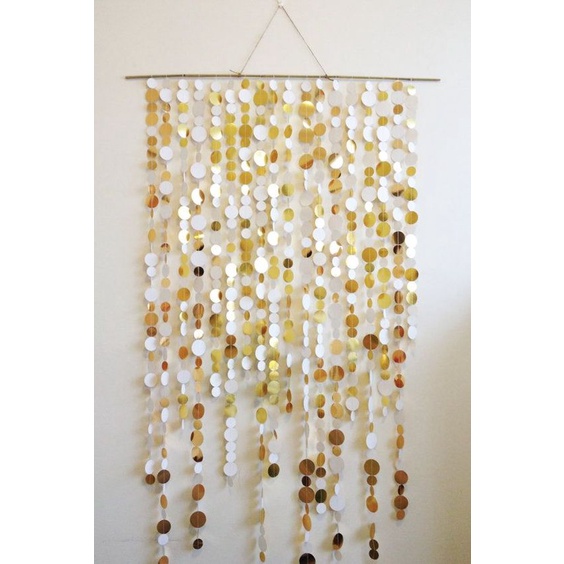 Dây sequin thả trần trang trí