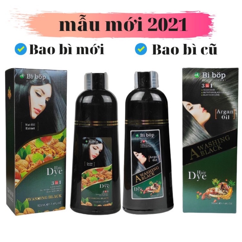 Dầu Gội Đen Thảo Dược Số 1 Nhật Bản - Gội Tại Nhà Phủ Bạc 100%