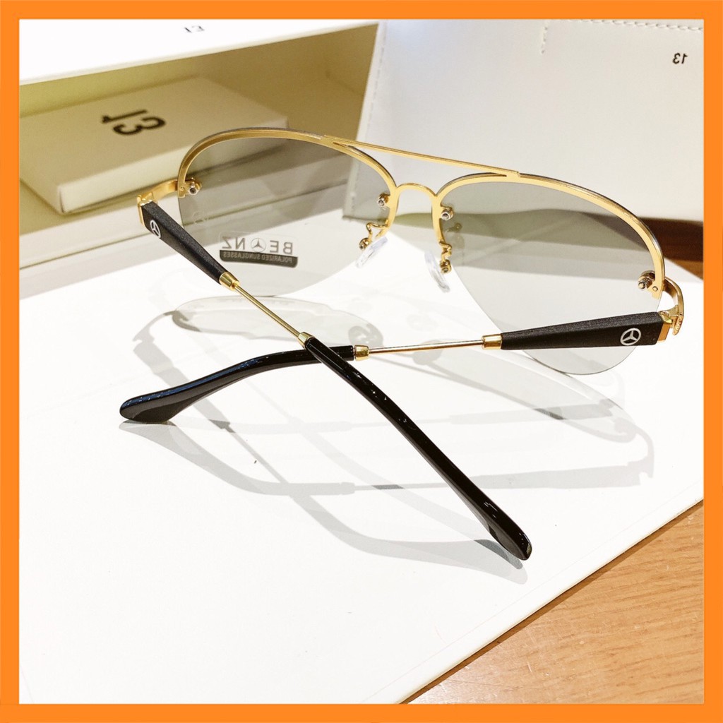 Kính Mát Nam Đổi Màu Đi Ngày Đêm Mắt Kính Phân Cực Polarized K78 Chống UV400 - Tặng Kèm Hộp Da Đựng Kính Khăn Lau