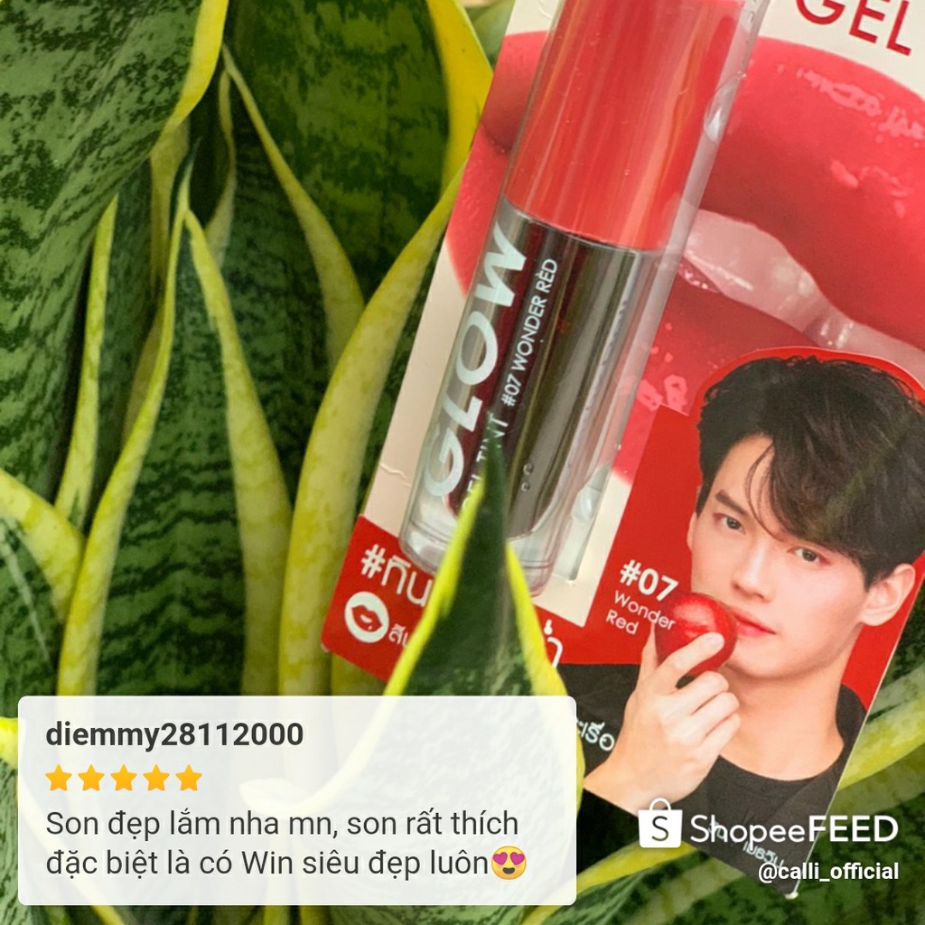 Son Kem Cathy Doll Glow Gel Tint Màu Đẹp Tự Nhiên 2.4g Chính Hãng