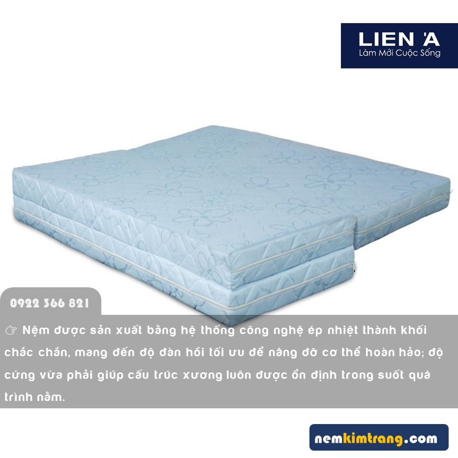 Nệm bông ép MLiving Liên Á - CHÍNH HÃNG, BẢO HÀNH 5 NĂM