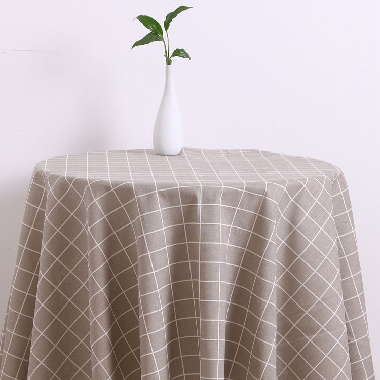 Khăn Trải Bàn Vải Cotton Lanh Kích Thước Trang Trí Nhà Cửa