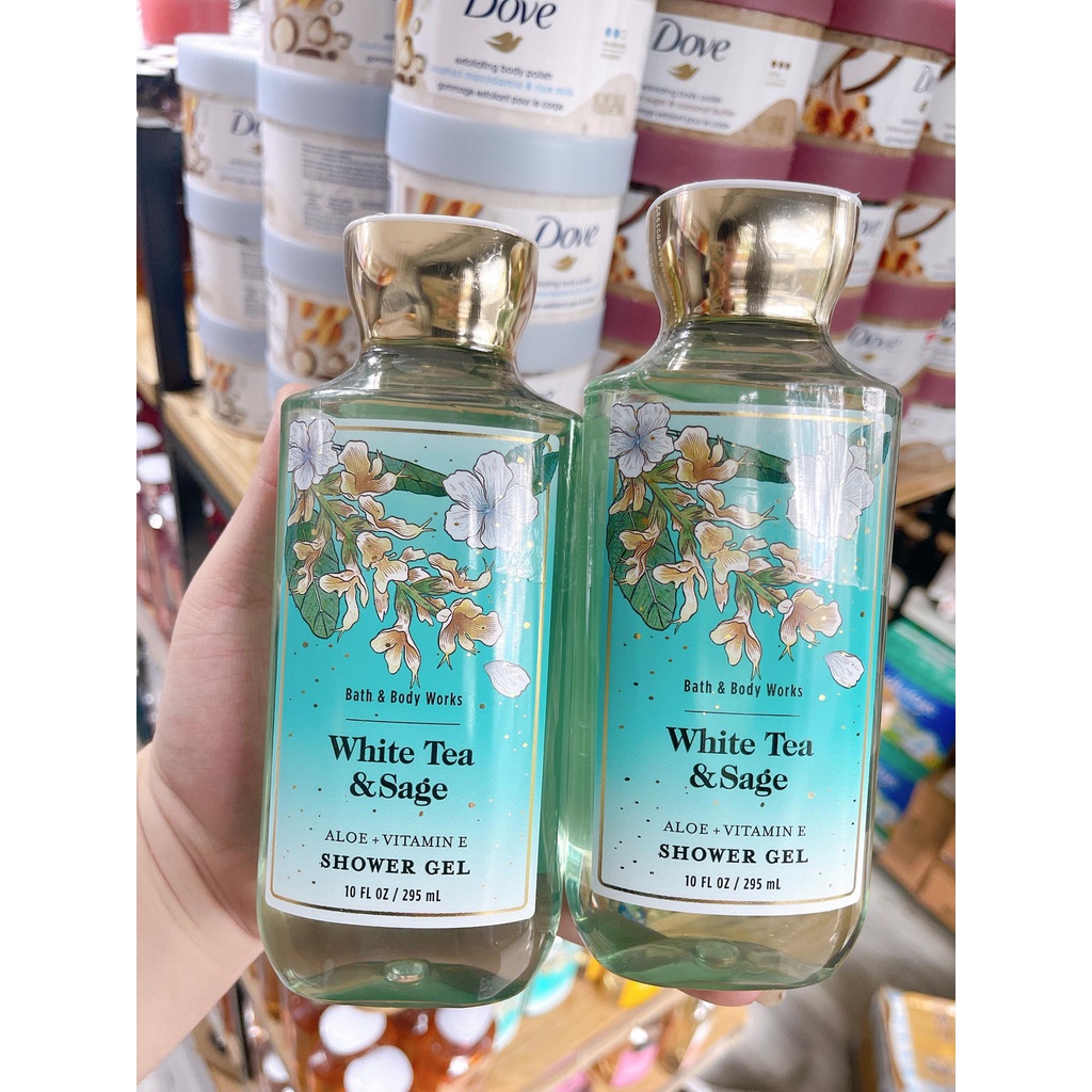 Sữa tắm  Bath and Body works 295ml - Shower gel BBW giúp da luôn ẩm mượt, mịn màng