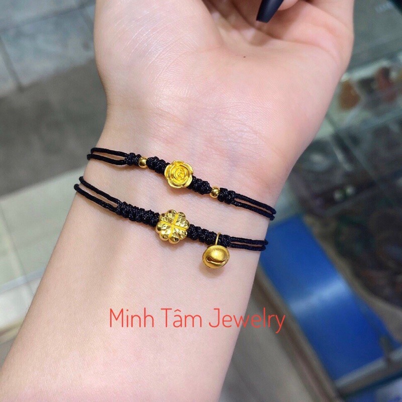 Charm chuông 24k,Chuông doremon 24k mini-Minh Tâm Jewelry