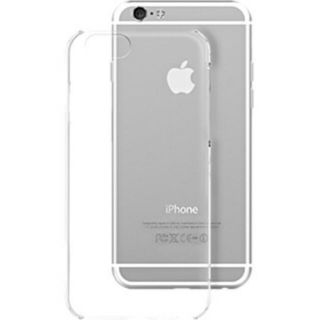 Ốp iphone 6/6s silicon trong suốt