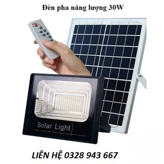 Đèn pha năng lượng mặt trời 30W