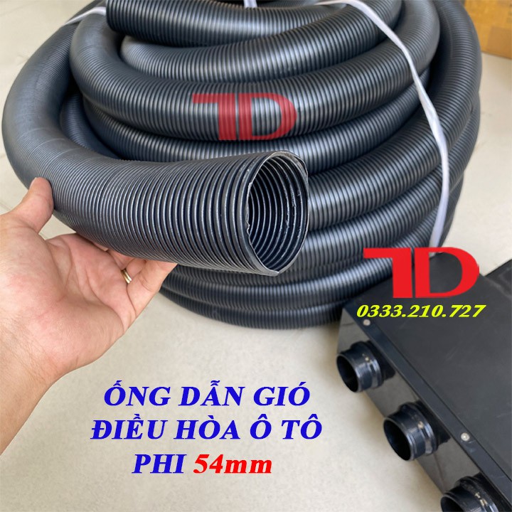 Ống dẫn gió mềm cho xe Ô TÔ đường kính 54mm Dài 1 Mét