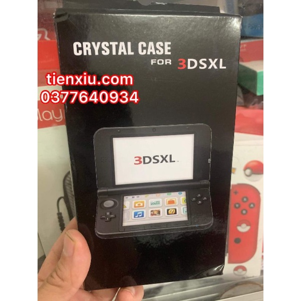 Case ốp 3ds xl 3DS XL case nhựa trong suốt cho Nintendo 3DSXL