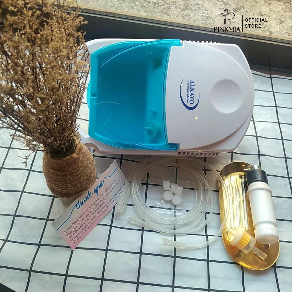 Máy Hút Mụn Alkato, Hút Bã Nhờn Siêu Khỏe Dùng Trong Spa - Tặng Kèm Quà 05 Ống Hút Mụn