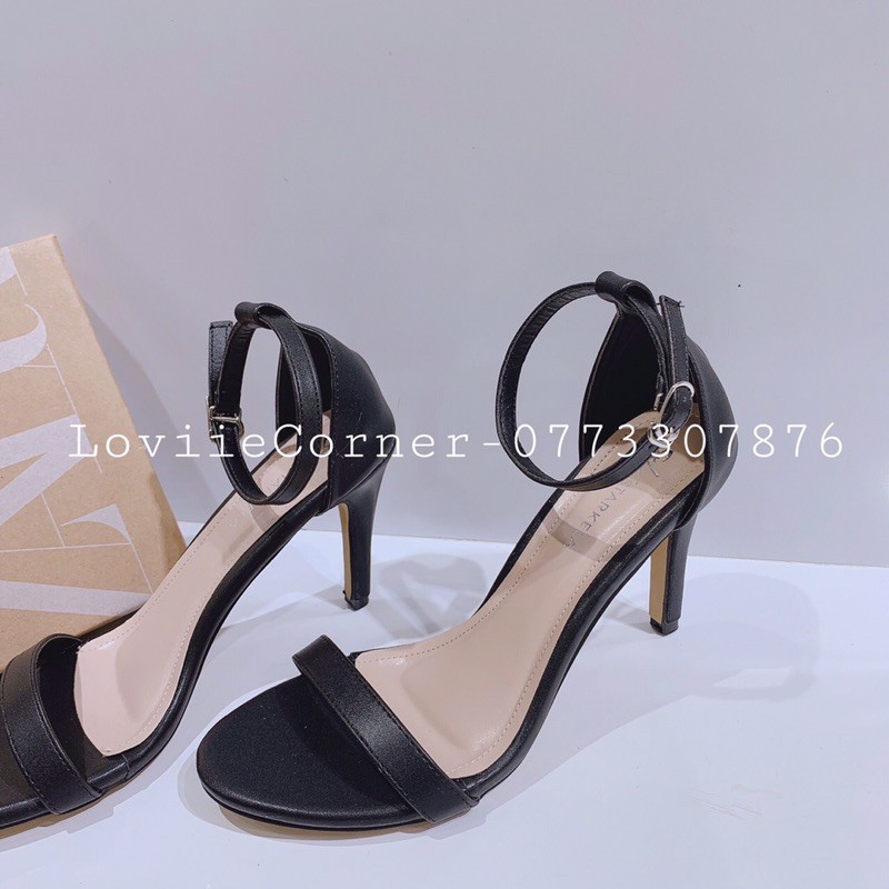 GIÀY CAO GÓT LOVIIECORNER - GUỐC THỜI TRANG QUAI MẢNH - SANDAL NỮ GÓT NHỌN 7 PHÂN G200323