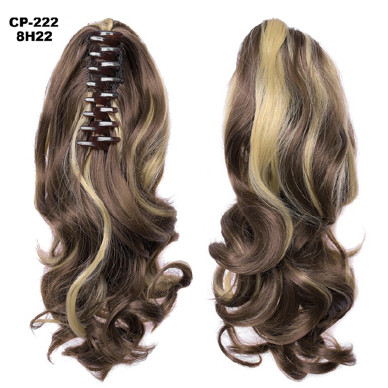 Claw Clip On Ponytail Hair Extension Curly Thick Long Natural Looking Hair